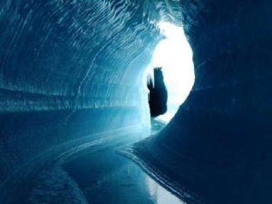 Ледяной тунель фото
